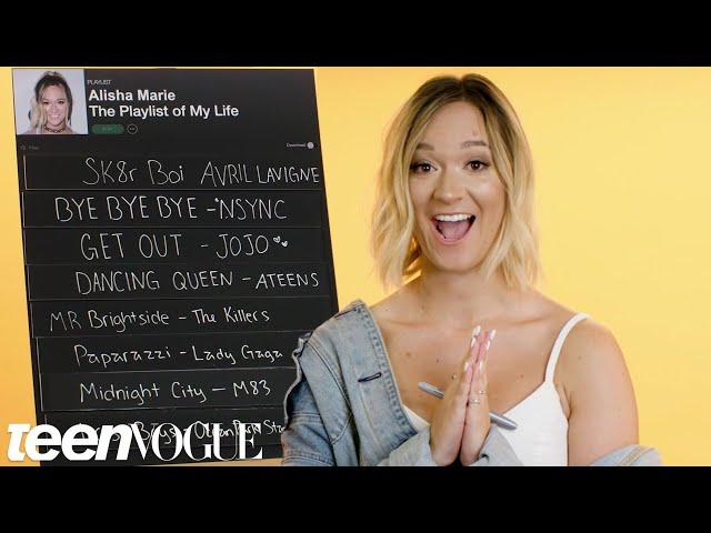 Alisha Marie Creates the Playlist to Her Life | Teen Vogue