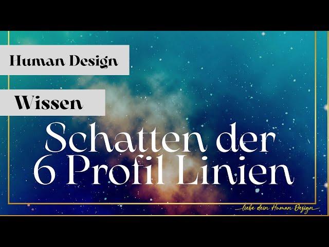 Die Schattenseiten der 6 Profil Linien im Human Design: Tipps!