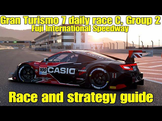 Gran Turismo 7 daily race C race and strategy guide...Group 2 - Fuji International Speedway