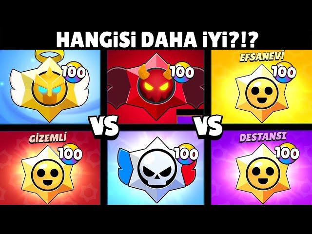 MELEK ve ŞEYTAN STARR HEDİYESİ vs TÜM STARR HEDİYELERİ EN İYİ HANGİSİ ?!? - Brawl Stars