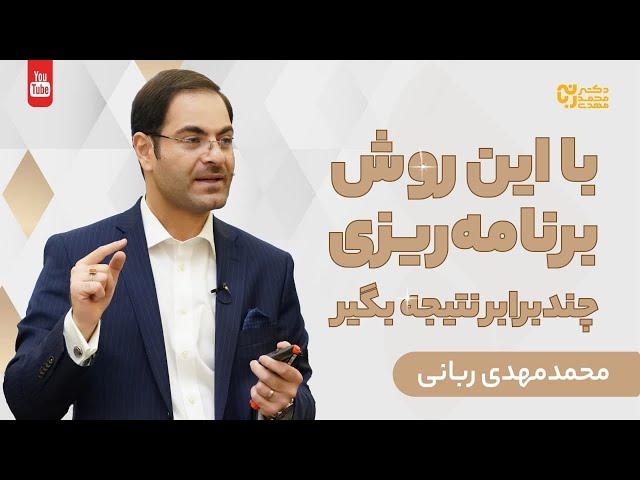 آموزش روش جدید برنامه ریزی بلوک بندی زمانی|دکترربانی