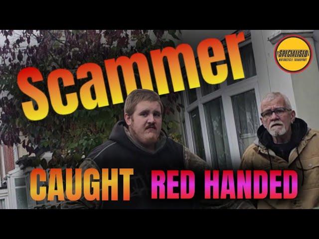Facebook motorcycle Scammer caught red handed