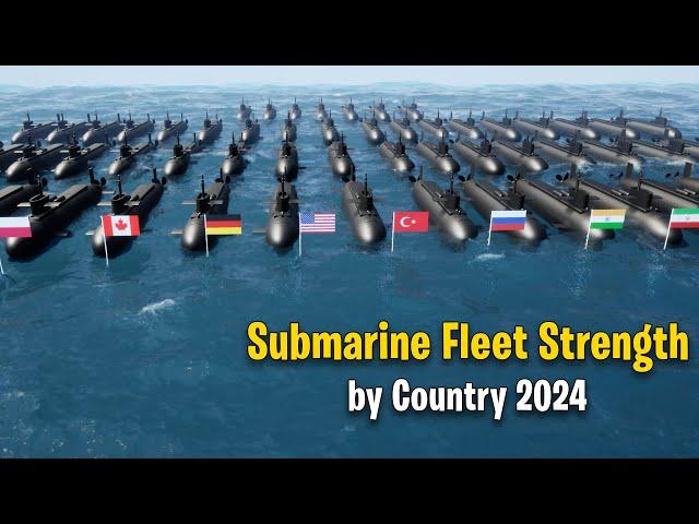 Submarine Fleet Strength by Country 2024