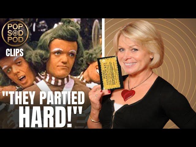 Julie Dawn Cole on The Oompa Loompas| Popcorn and Soda Clips