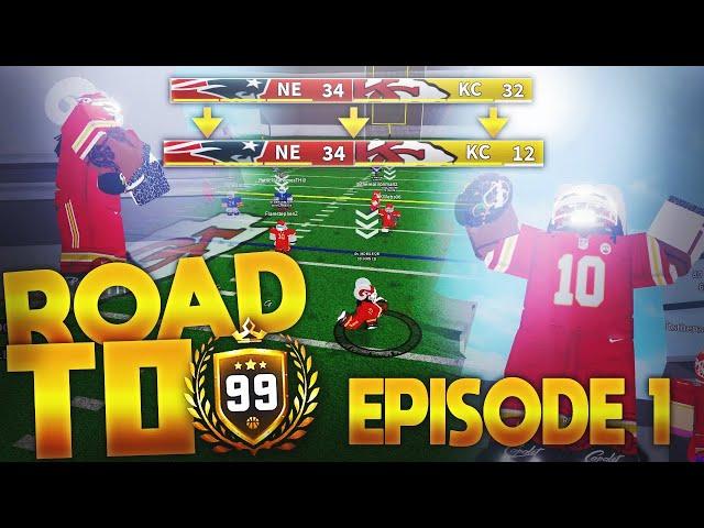 TIGHT PASSES! -  Road To 99 Mobile QB EP1 - ROBLOX Football Universe