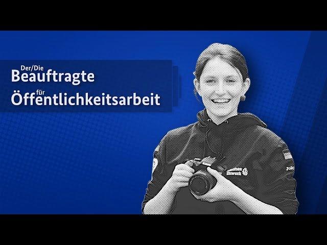 Der/Die Beauftragte für Öffentlichkeitsarbeit  – Funktionen im THW