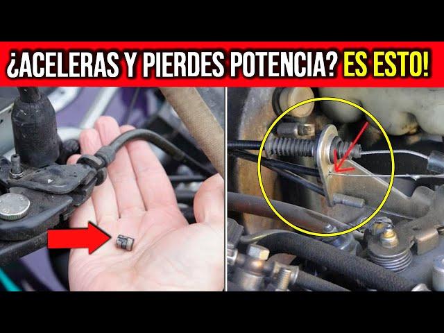 Si Cuando Aceleras tu Auto Pierde POTENCIA ¡Esta es la Razón!