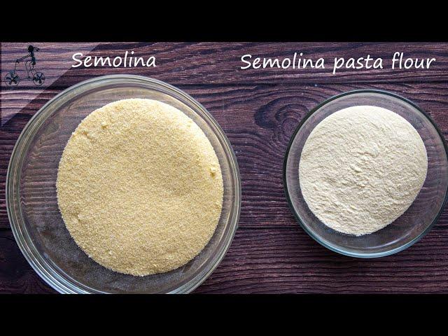 WARNING: Don't Be Fooled by Semolina and Semolina Flour!