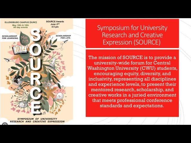 What is SOURCE at Central Washington University?