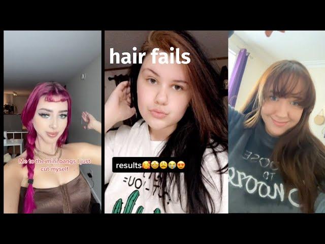 Hair fails TikTok Compilation