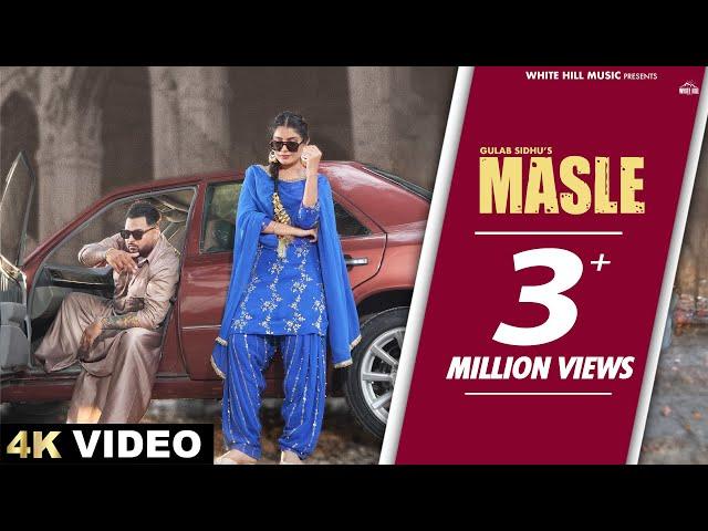 GULAB SIDHU : Masle (Official Song ) Nvee | Sukh Lotey | Punjabi Gaane | Punjabi Song 2024 |