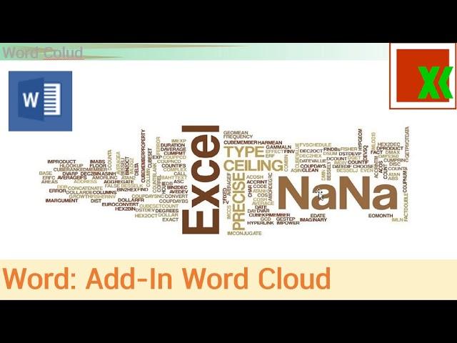 MS Word / PowerPoint Add-In: Pro Word Cloud