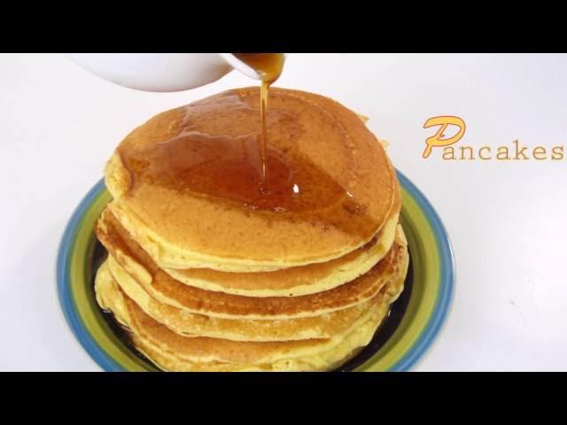 Pancakes allo sciroppo d'acero