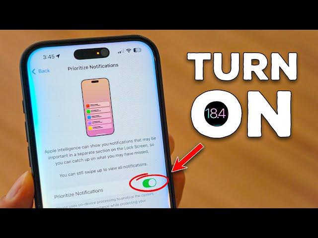 iOS 18.4 - 5 Settings You Need To Turn ON NOW!