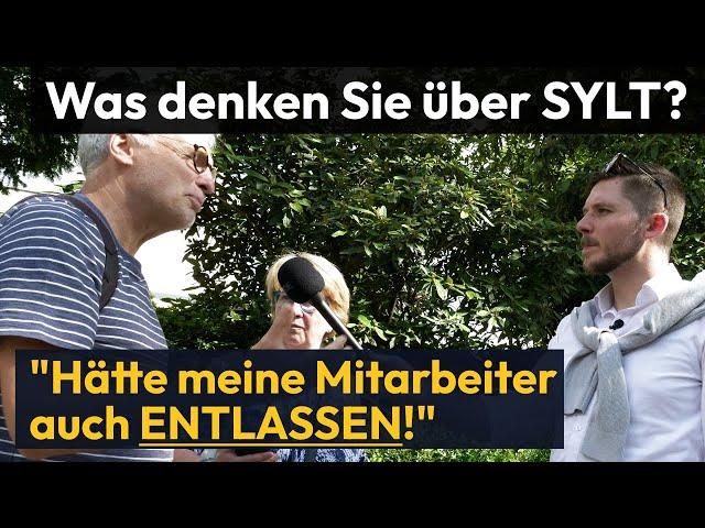 Was denken SIE über SYLT? Erschreckende Umfrage beim Fest der Demokratie