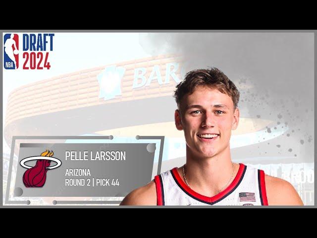 2024 NBA DRAFT: Pelle Larsson | Miami Heat