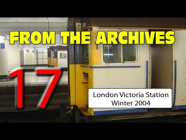 London Victoria Station Winter 2004 (From the Archives #17)