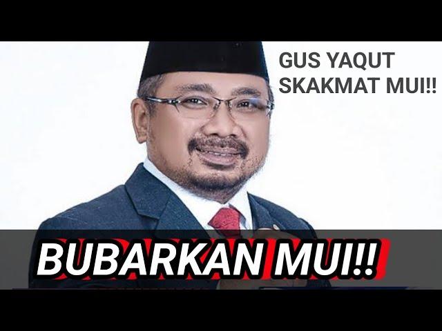 GUS YAQUT SIKAT MUI!! TRENDING FATWA TETBARU!!