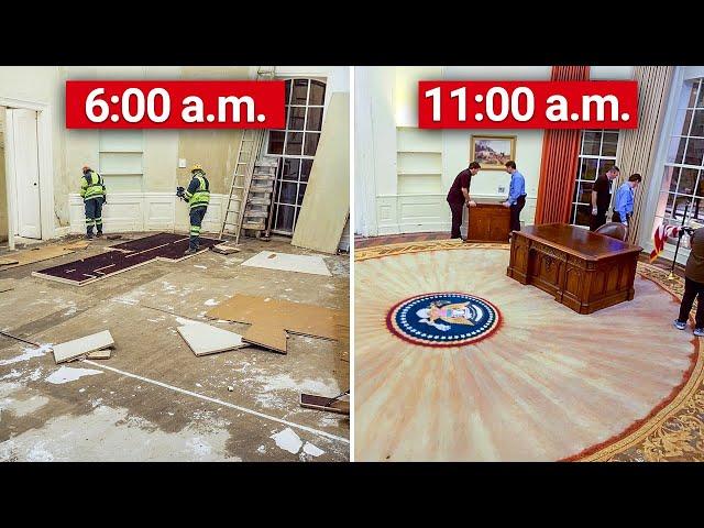 What Happens Inside the White House on Inauguration Day