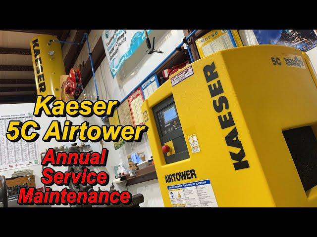 Kaeser 5C Air Compressor Annual Service