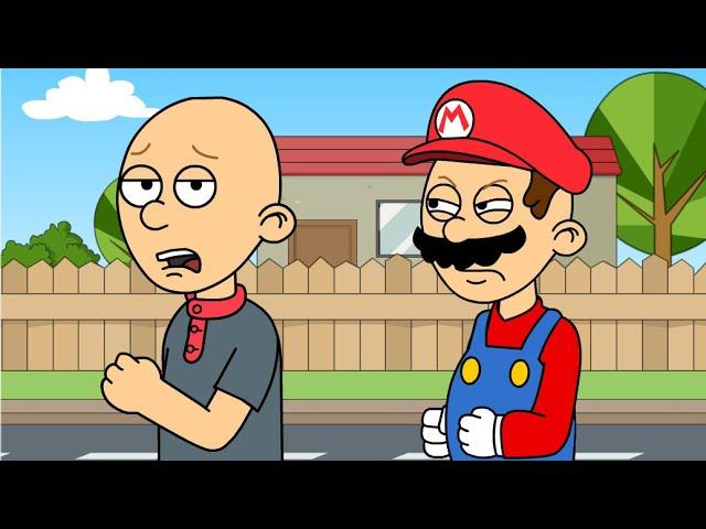 Classic Caillou Steals Caillou's Nintendo Switch and Gets Grounded!