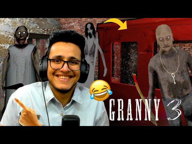 Granny ki Train Chura Li | Granny 3 Train Escape