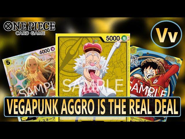 One Piece TCG: Aggro Version of Vegapunk is an Absolute Shredder - Topic of the Day = Color Identity