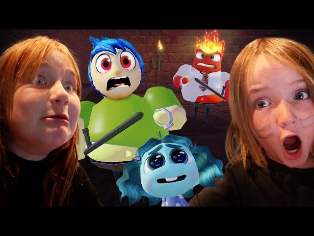 DONT GET CAUGHT!! Escape from iNSiDE OUT 2! Adley Niko & Navey playing a crazy obby game with family