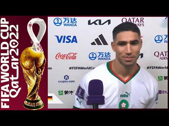 Achraf Hakimi Post Match Interview I Morocco 2-1 Canada I World Cup Qatar 2022