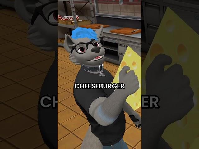 made burgers.  #furry #vrchat