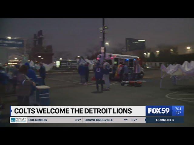 Colts host Detroit Lions at Lucas Oil Stadium