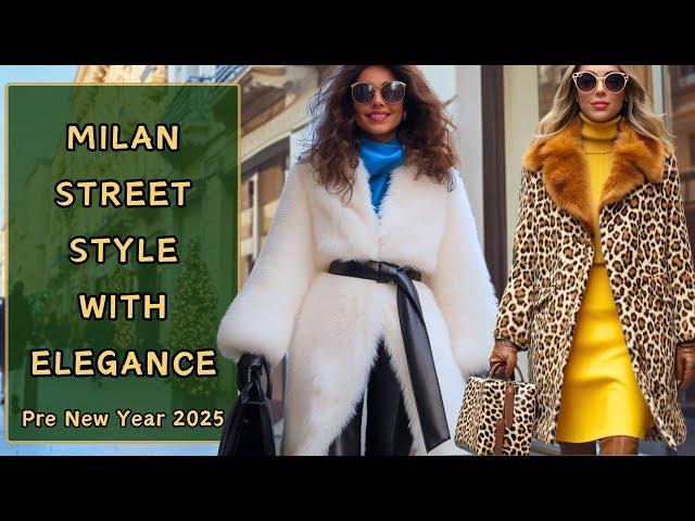 Milan Winter Street Fashion Trends: Stunning Italian Street Style