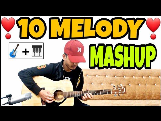 Guitar Mashup - Top 10 Popular Hindi Songs Tune Mashup  | Easy Popular Bollywood Guitar Songs Tabs