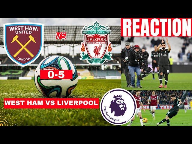 Can Anyone Stop Liverpool? West Ham's Shocking 0-5 Defeat in EPL