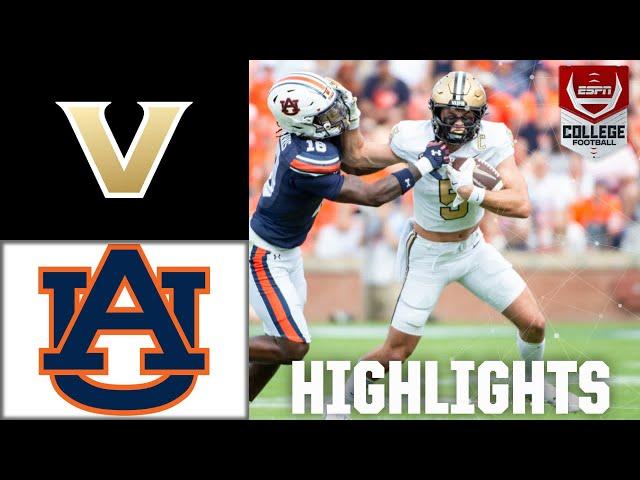 Vanderbilt Commodores vs. Auburn Tigers | Full Game Highlights | ESPN College Football