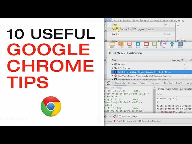  10 Very Useful Chrome Tips