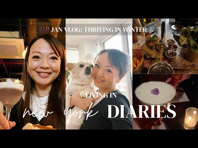 [Living in NYC] Jan vlog: Back to work, dinner at Osamil, celebrating LNY, thriving in winter