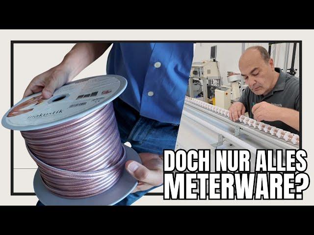 Unglaublich! Werden so Highend Kabel hergestellt? Werksbesuch bei In-Akustik