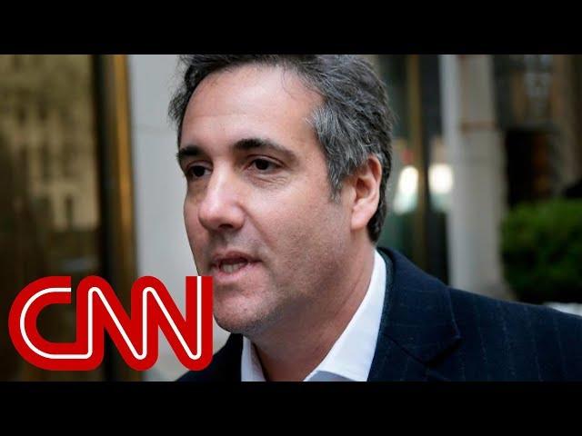 Michael Cohen under criminal investigation