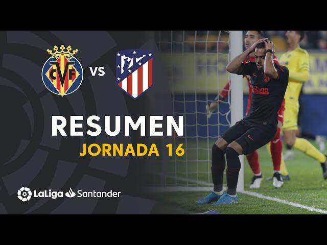 Highlights Villarreal CF vs Atlético de Madrid (0-0)