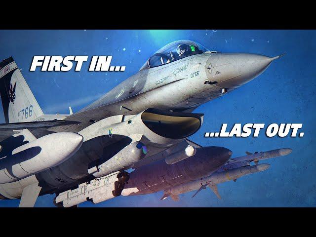 First In...Last Out | F-16 Viper Wild Weasel | Dogfight | SEAD | Digital Combat Simulator | DCS |