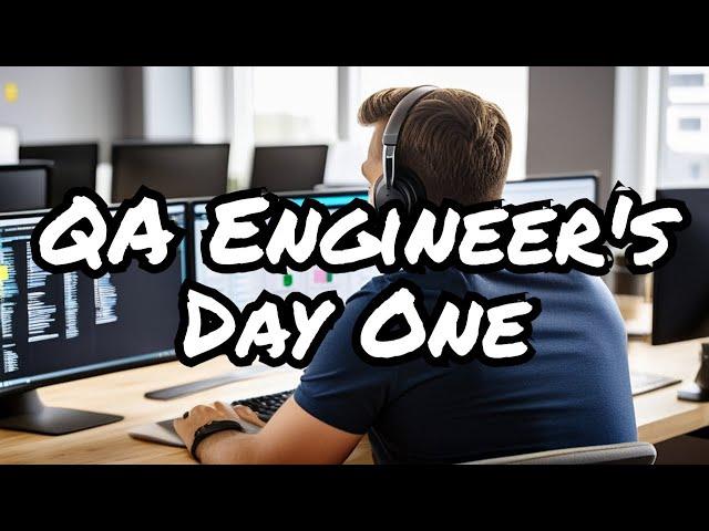 First day as a new QA Engineer be like...