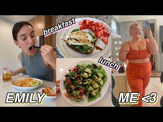 EATING LIKE EMILY MARIKO FOR A DAY *aka the healthy af salmon and rice girl*