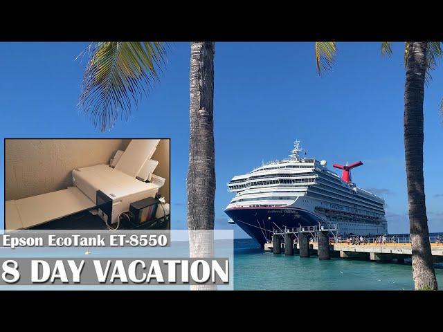 EPSON ET-8550 DTF CONVERSION. 8 DAY VACATION!