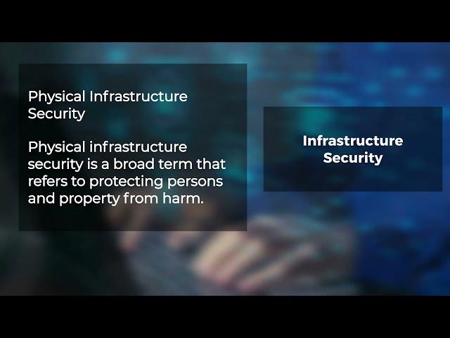 Infrastructure Security