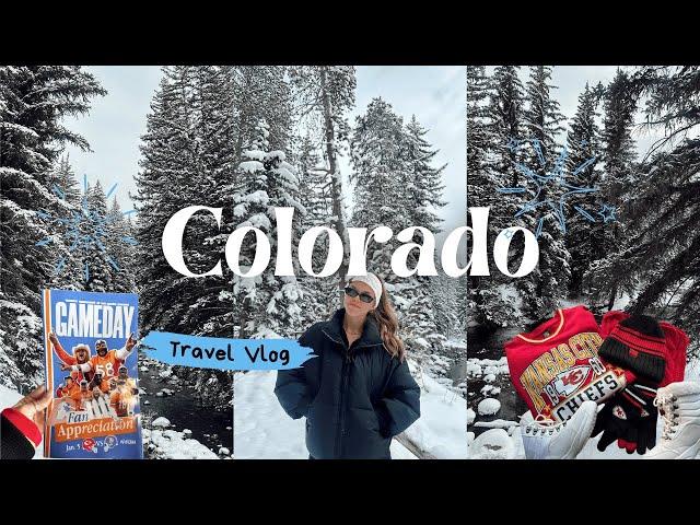 COLORADO VLOG | NFL game, Roadtrips, Snow!!