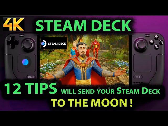 12 MUST DO TIPS FOR EVERY STEAM DECK OWNERS !!!