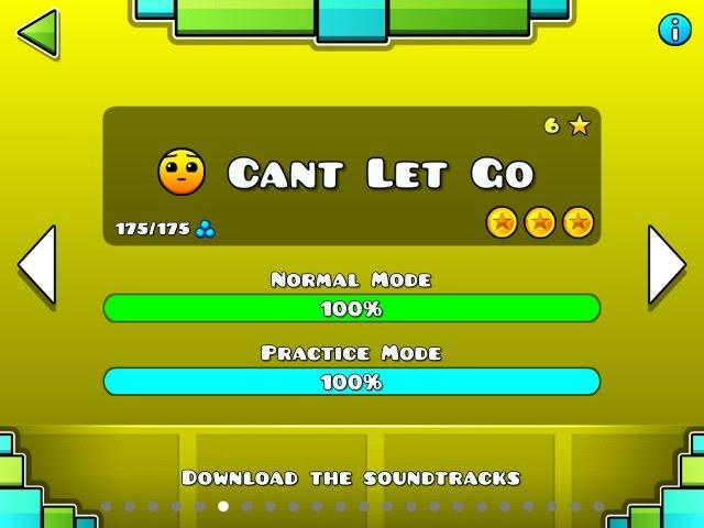 Geometry Dash Walkthrough - Level 6 (Cant Let Go) [ALL COINS]