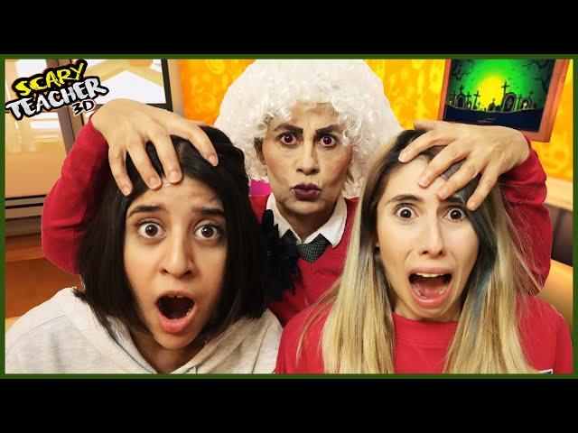 GERÇEK HAYATTA SCARY TEACHER 3D DELİ ÖĞRETMEN 3 DİLA KENT