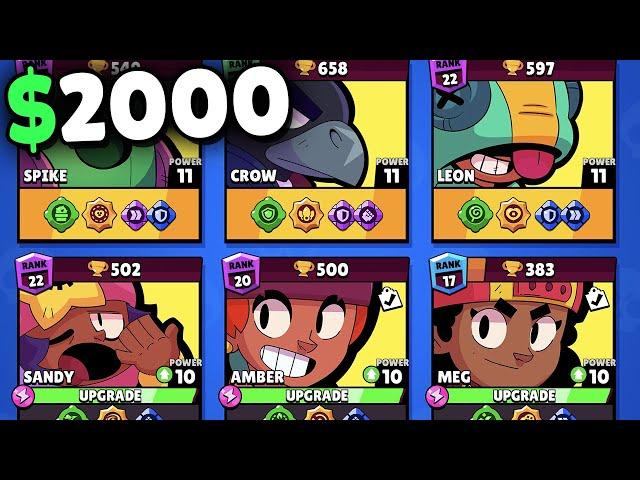 What $2000 Gets You in Brawl Stars…